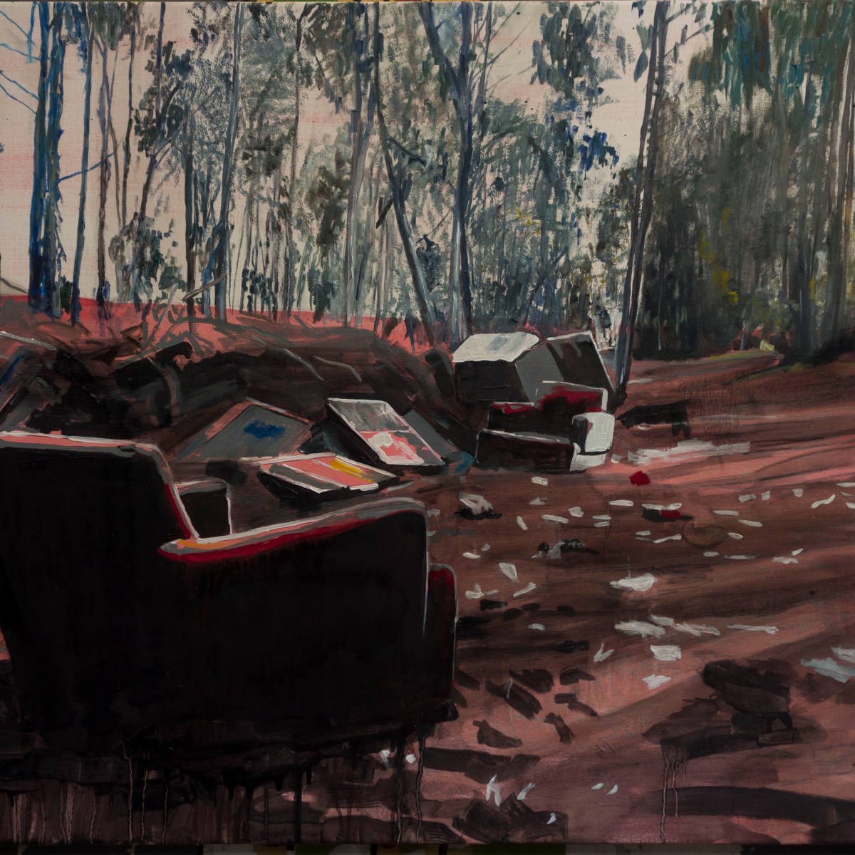 Promesa, pinturas en el&nbsp;camino